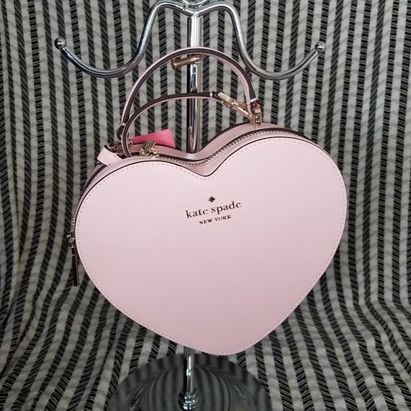 MAKE A REASONABLE OFFER chalk pink kate spade love shack crossbody new with tag - Picture 2 of 5